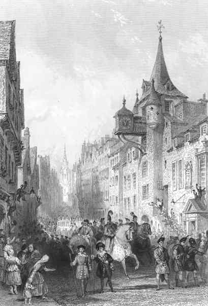Визит короля Георга в Эдинбург, 1822
