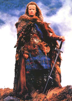 Еще один голливудский образ шотландского горца