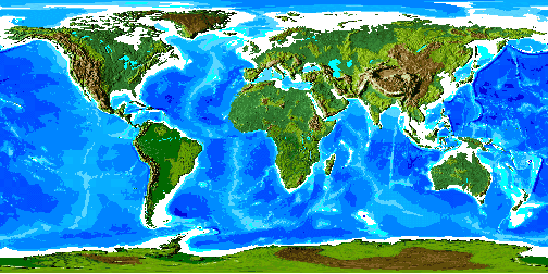 Рис. 1. Исходная карта.