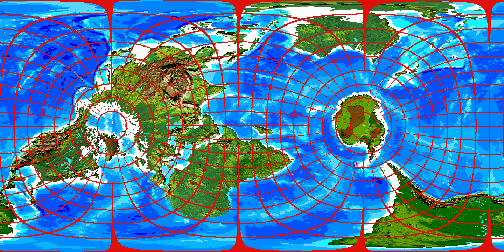 Рис. 49. Прототип карты Оронтеуса Финиуса.